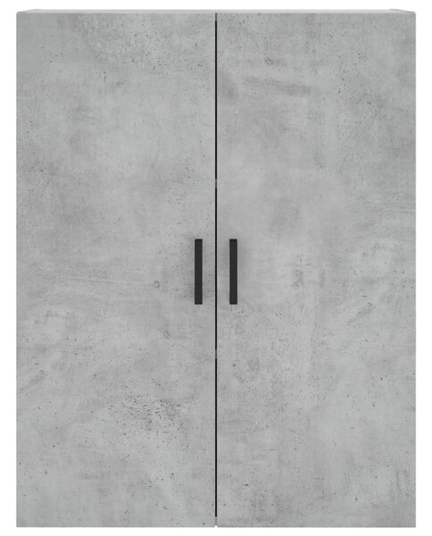 Skříň highboard betonově šedá 69,5x34x180 cm kompozitní dřevo 3196071