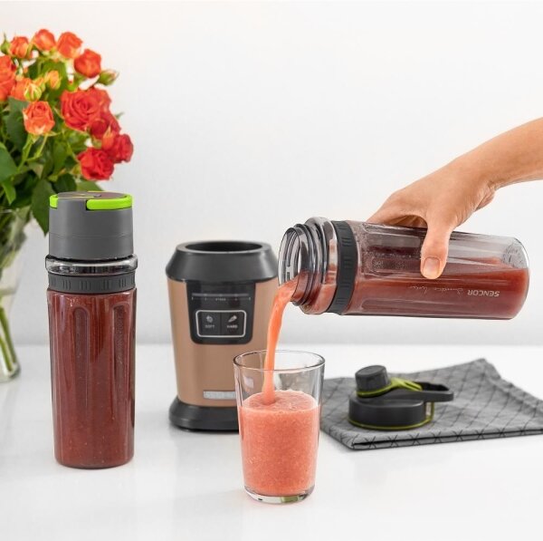 Sencor - Smoothie mixér s příslušenstvím 800W/230V měděná