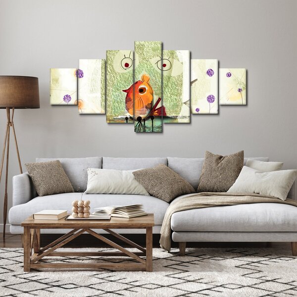 Obraz - Duše ptáčka (210x100 cm)