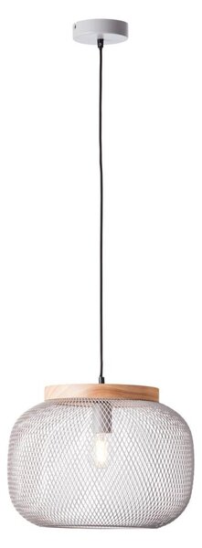 Brilliant - Lustr na lanku GIADA 1xE27/40W/230V pr. 39 cm šedá