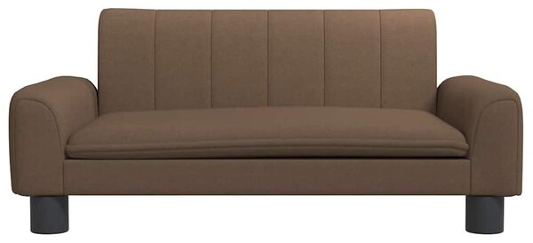Dětská pohovka hnědá 70 x 45 x 30 cm textil 3196271