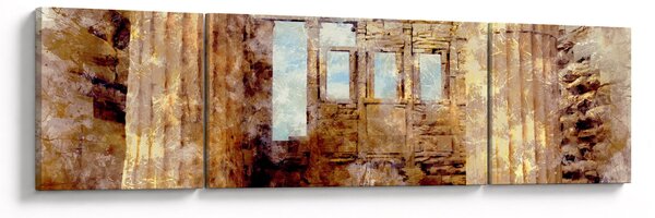 Obraz - Érechthéion, Athény, Řecko (170x50 cm)