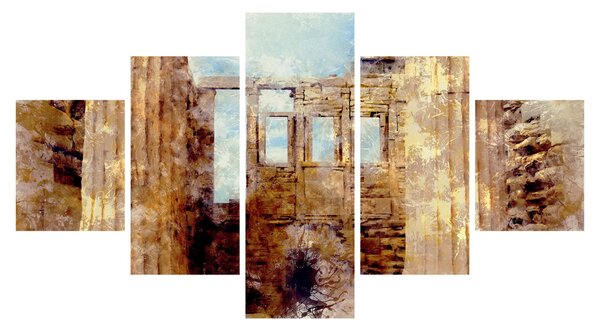 Obraz - Érechthéion, Athény, Řecko (125x70 cm)