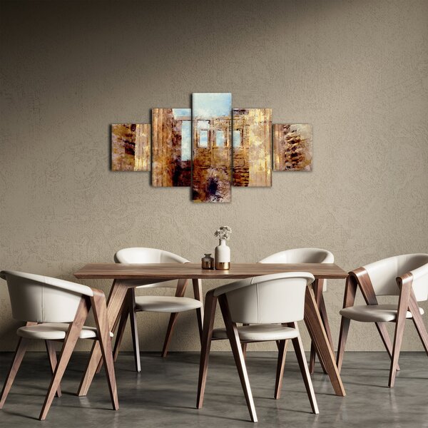 Obraz - Érechthéion, Athény, Řecko (125x70 cm)