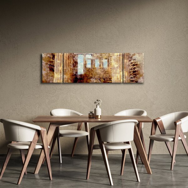 Obraz - Érechthéion, Athény, Řecko (170x50 cm)
