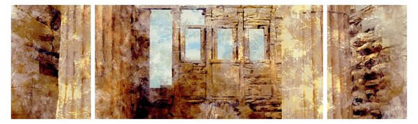 Obraz - Érechthéion, Athény, Řecko (170x50 cm)