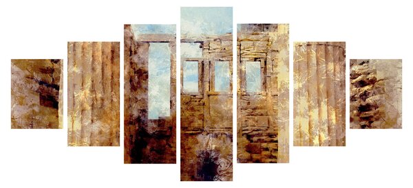 Obraz - Érechthéion, Athény, Řecko (210x100 cm)