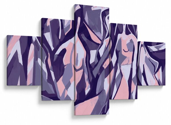 Obraz - Abstraktní ženy (125x70 cm)