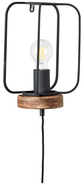 Brilliant - Nástěnná lampa TOSH 1xE27/52W/230V topol