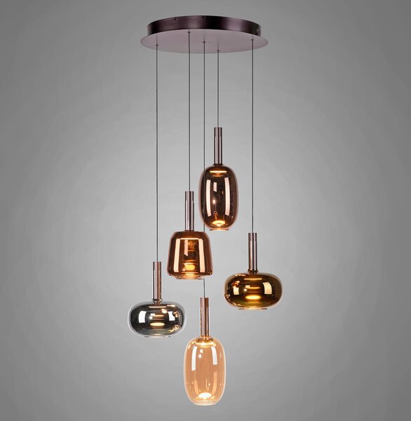 ZÁVĚSNÉ LED SVÍTIDLO, 55/55/200 cm - Závěsná světla