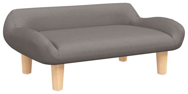 Dětská pohovka taupe 70 x 40 x 24 cm textil 3196347