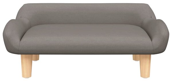 Dětská pohovka taupe 70 x 40 x 24 cm textil 3196347