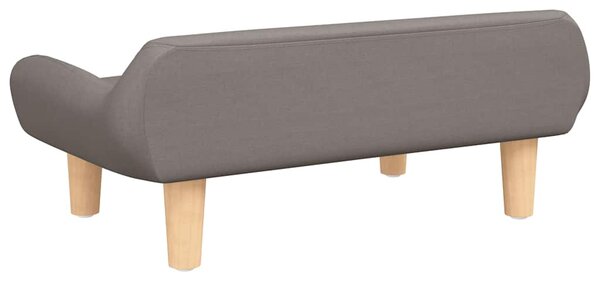 Dětská pohovka taupe 70 x 40 x 24 cm textil 3196347