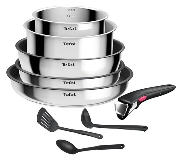 Tefal - Sada nádobí 9 ks INGENIO COOK nerez