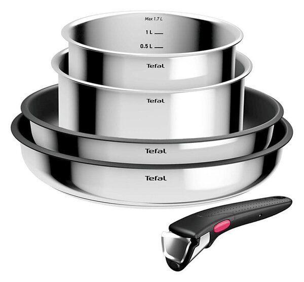 Tefal - Sada nádobí 5 ks INGENIO COOK nerez
