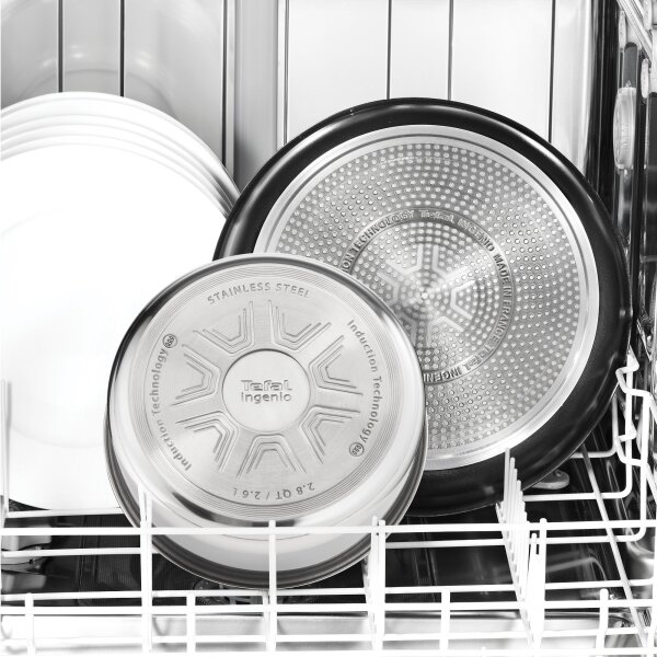 Tefal - Sada nádobí 9 ks INGENIO COOK nerez