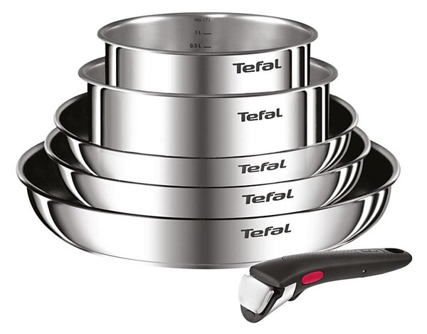 Tefal - Sada nádobí 6 ks INGENIO COOK nerez