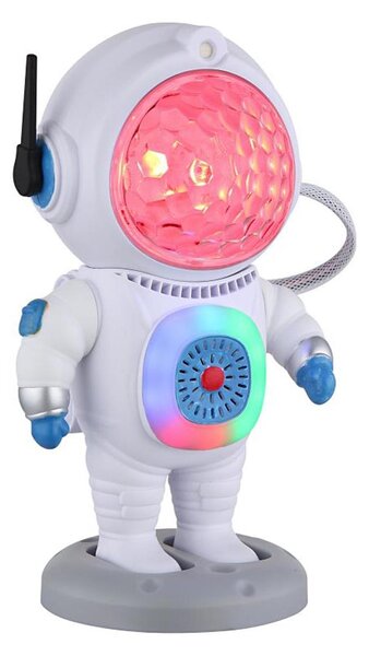 Globo 28084 - LED RGB Stolní lampa COSMO LED/6W/5V kosmonaut bílá