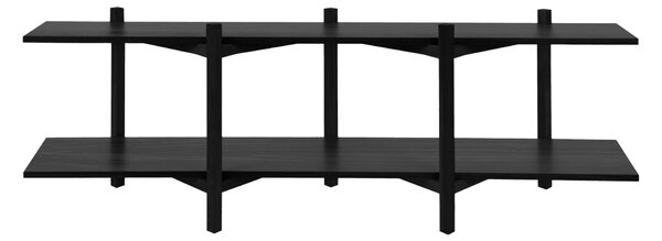 HEM Policová sestava Zig Zag Media, Black