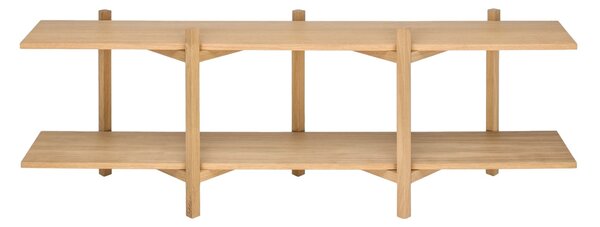HEM Policová sestava Zig Zag Media, Oak