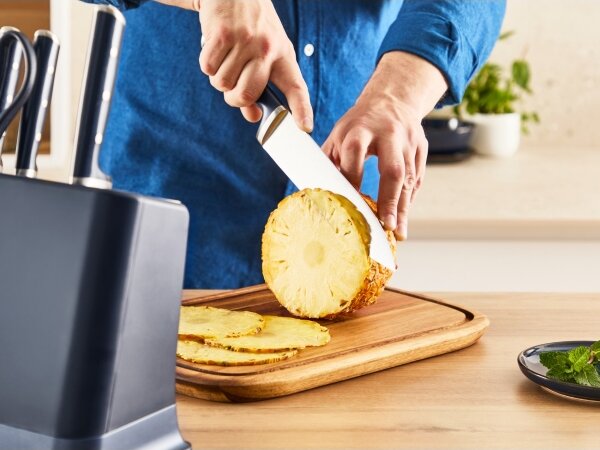 Tefal - Kuchyňský nůž se stojanem EVER SHARP 20 cm