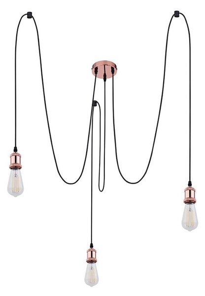Globo A32-3 - Lustr na lanku OLIVER 3xE27/40W/230V pavouk
