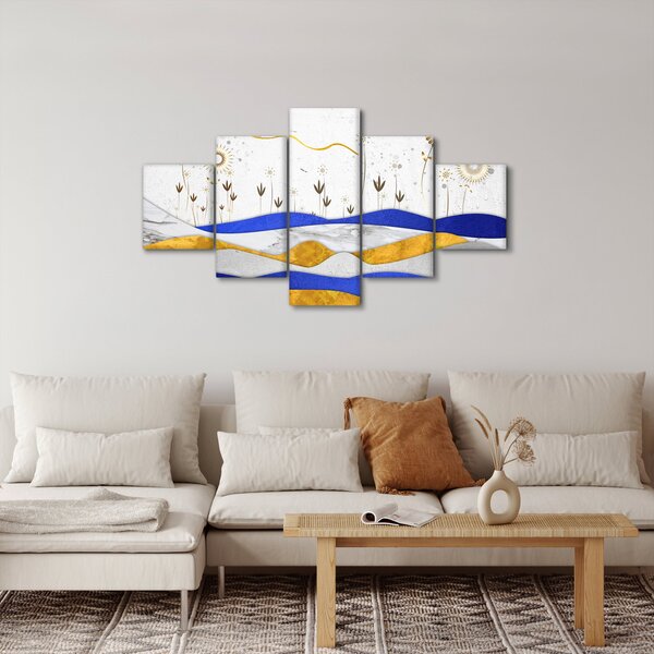 Obraz - Zlaté hory (125x70 cm)