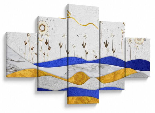 Obraz - Zlaté hory (125x70 cm)
