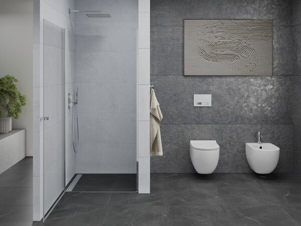 Mexen Pretoria otočné sprchové dveře 60 cm, Průhledné, Chromovaná - 852-060-000-01-00