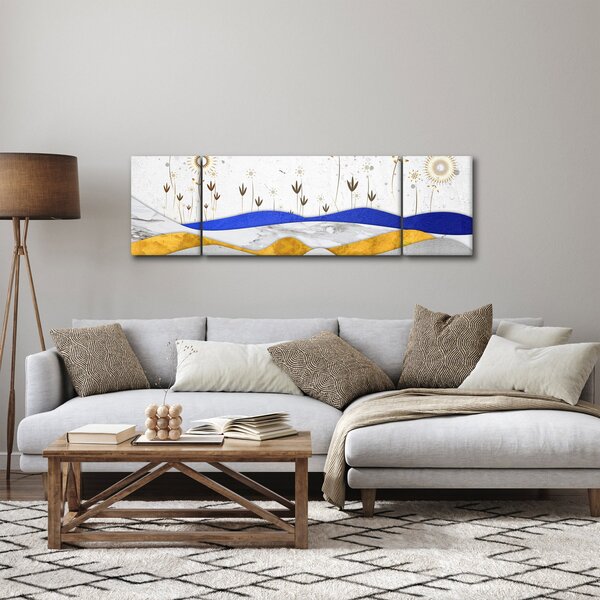 Obraz - Zlaté hory (170x50 cm)
