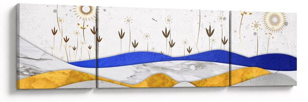 Obraz - Zlaté hory (170x50 cm)