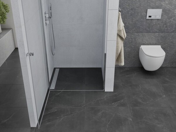 Mexen Pretoria otočné sprchové dveře 60 cm, Průhledné, Chromovaná - 852-060-000-01-00