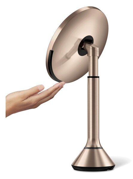 Kosmetické zvětšovací zrcadlo s osvětlením (5x) ø 20 cm Sensor – simplehuman