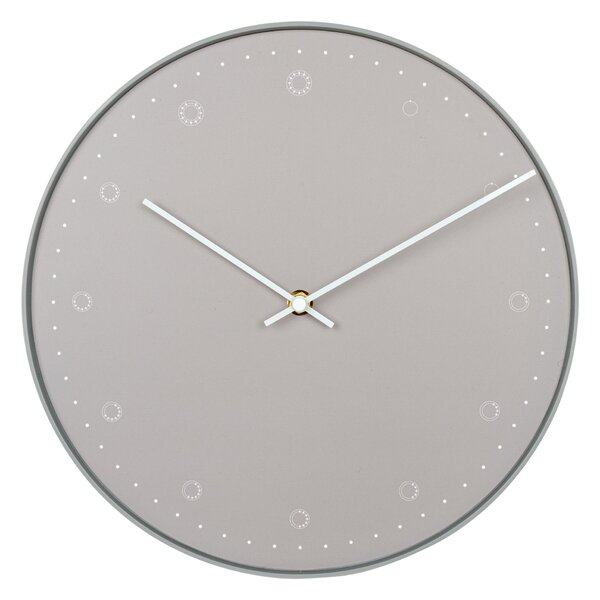 House Nordic Nástěnné hodiny Elba (Nástěnné hodiny v zelené barvě\nØ30 cm)