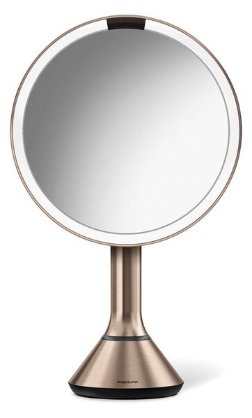 Kosmetické zvětšovací zrcadlo s osvětlením (5x) ø 20 cm Sensor – simplehuman