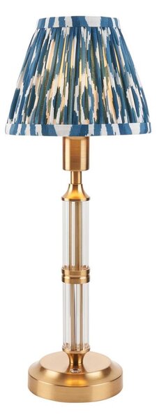 Endon 114846 - LED Stm. nabíjecí stolní lampa MORTON LED/1,5W/5V mosaz/modrá