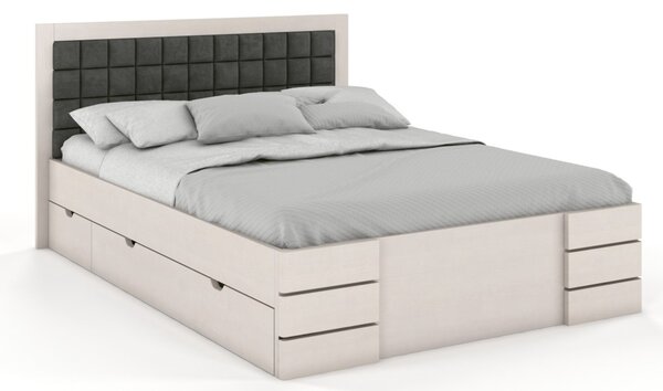 Postel s úložným prostorem - Gotland Drawers - borovice Čalounění postele: 2315, Odstín moření: Borovice přírodní, Rozměr: 120x200