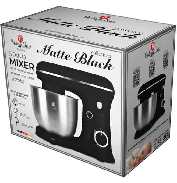 Kuchyňský robot 1500 W Matte Black Collection