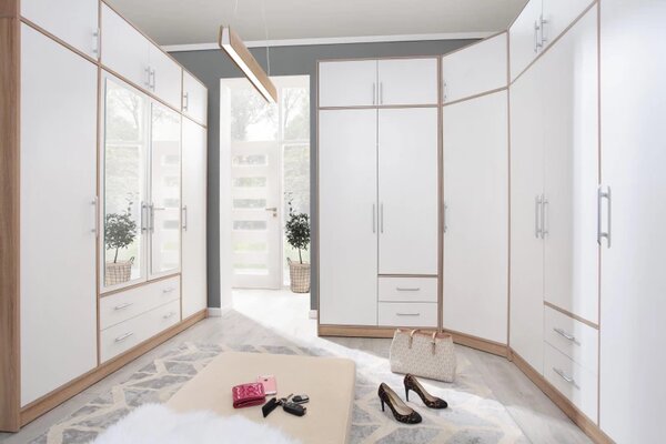 Šatní skříň Smart rohová, artisan