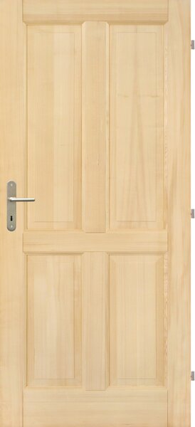 Mand CZ s.r.o. Dřevěné dveře JITKA 4K (výběr) Orientace Dveří: Levé, Rozměr dle ČSN: 80 / 197