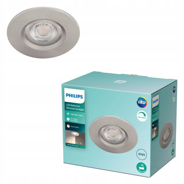 Philips Funkce: Vestavěný bodový reflektor