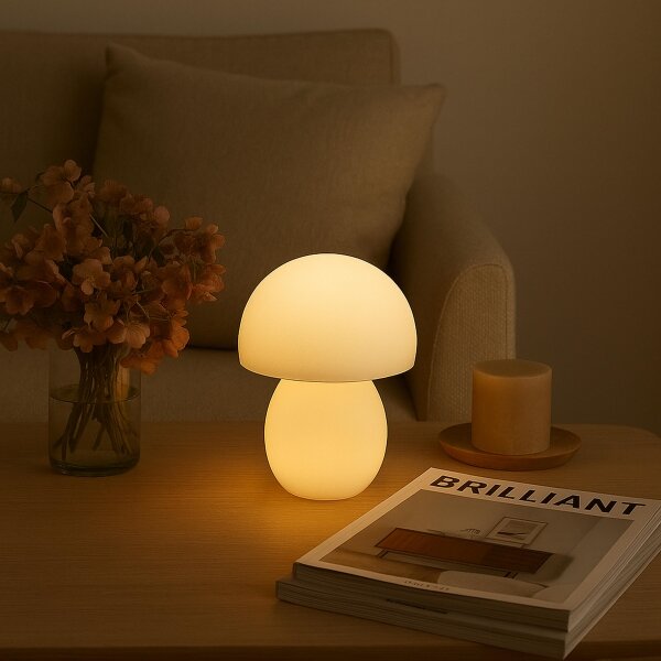 Brilliant - LED Stmívatelná nabíjecí stolní lampa DUPIS LED/2W/5V 2700K bílá