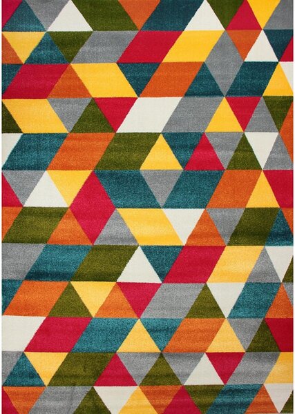 Kusový koberec Tvary vícebarevný 133x190cm