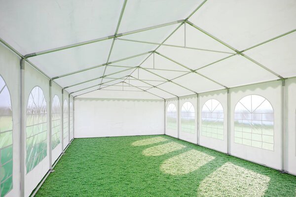 Párty stan 6x6m Max+ 2,6m - ohnivzdorný barva Bílá