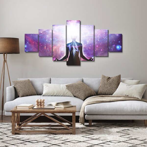 Obraz - Spojení s vesmírem (210x100 cm)