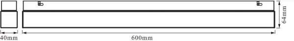 Osram - LED Koupelnové osvětlení zrcadla SQUARE LED/14W/230V IP44 3000/4000K