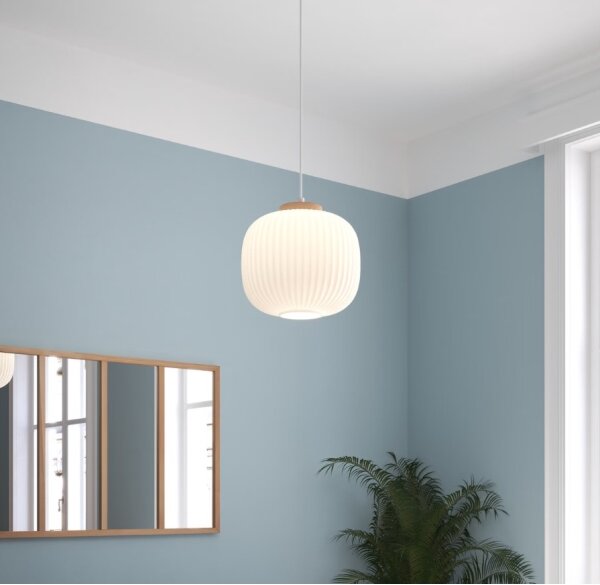 Atmosphera - Lustr na lanku TRAVIS 1xE27/25W/230V borovice