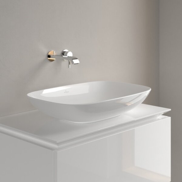 Villeroy & Boch 4A500001 - Umyvadlo na desku LOOP&FRIENDS 62x42 cm keramika/bílá