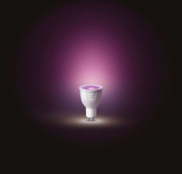 LED Stmívatelná žárovka Philips Hue White And Color Ambiance GU10/4,3W/230V