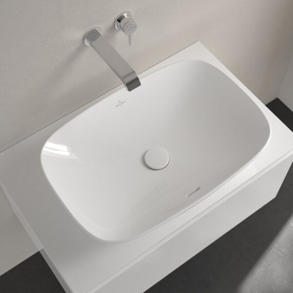 Villeroy & Boch 4A500001 - Umyvadlo na desku LOOP&FRIENDS 62x42 cm keramika/bílá